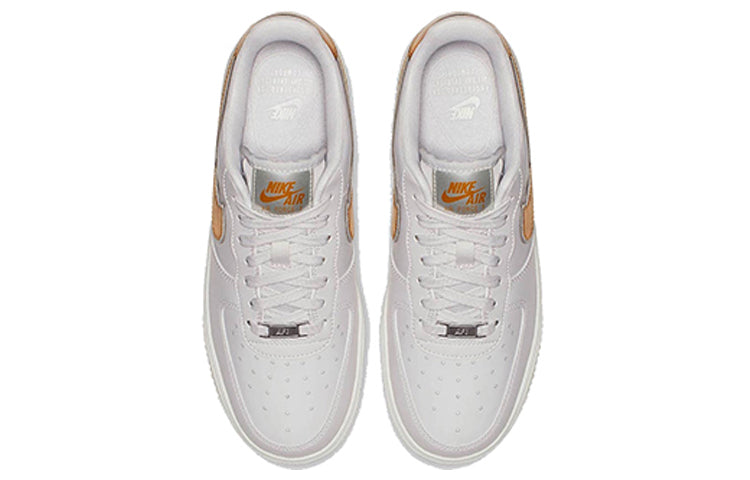 (WMNS) Nike Air Force 1 Low 'Metallic Platinum Metallic Gold' AR0642-001