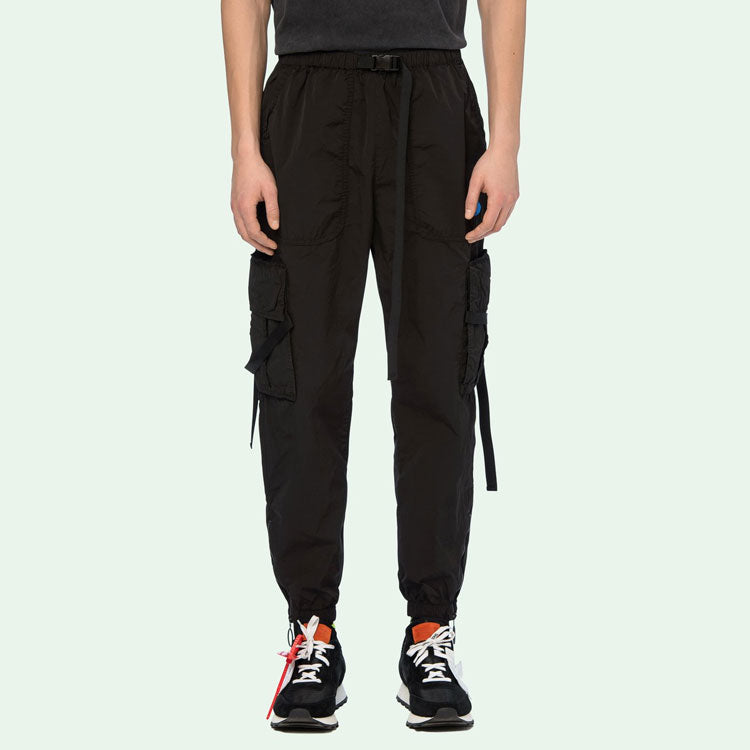 Off-White FW19 c/o Virgil Abloh Pants Men Black OMCF004F19F010201001