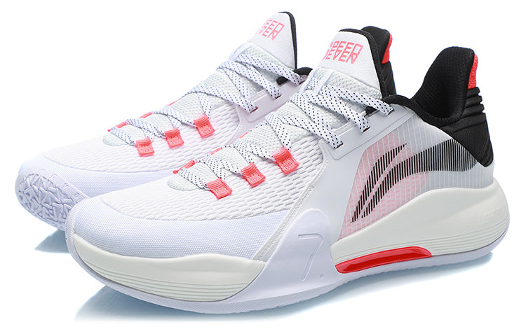 Li-Ning Blitz 7 'White Flame Red' ABPR007-1