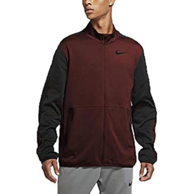 Nike Epic Training Jacket 'Maroon Black' 928026-073