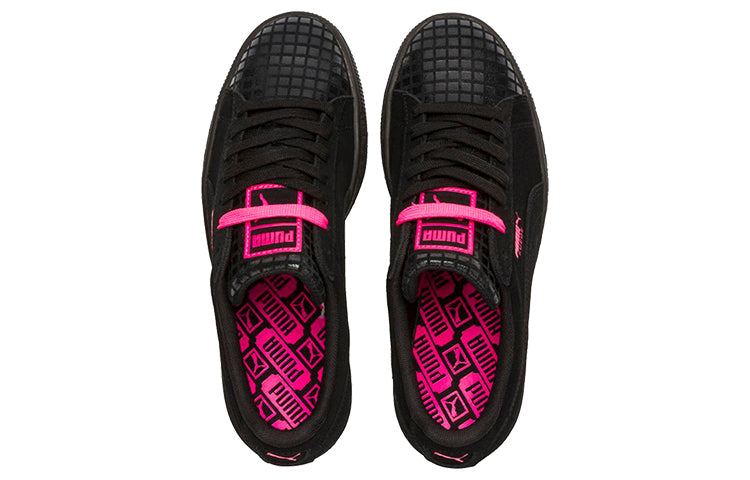 (WMNS) PUMA Suede Classic Street 2 'Black Pink' 366739-01