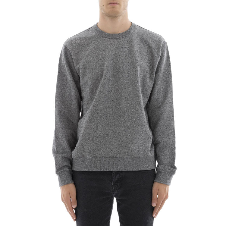 Men's KENZO SS21 Pure Cotton Round Neck Long Sleeves Pullover Gray F665SW1324MD-98