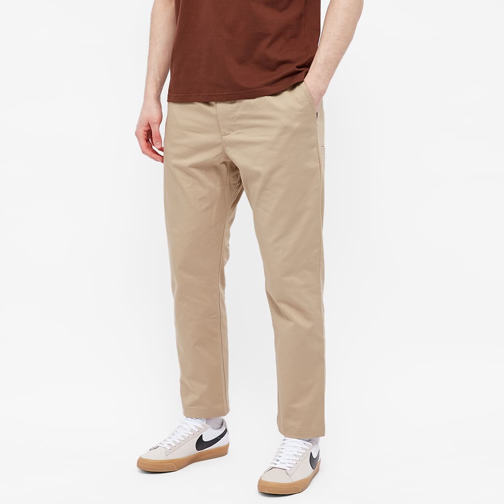 Nike Solid Color Elastic Waistband Straight Casual Pants/Trousers Men's Khaki BV0900-247