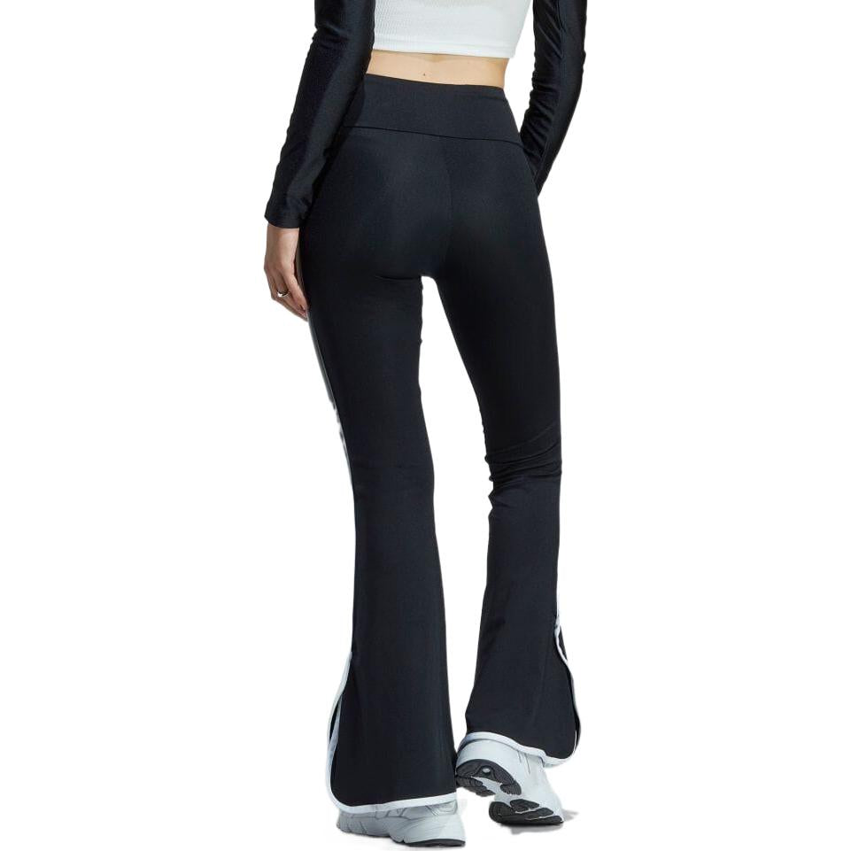 (WMNS) adidas Originals Always Flared Leggings Asia Sizing 'Black White' IC5590