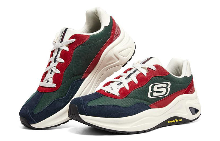Skechers D'lites Wave 'Green Red Black' 237560-GRMT