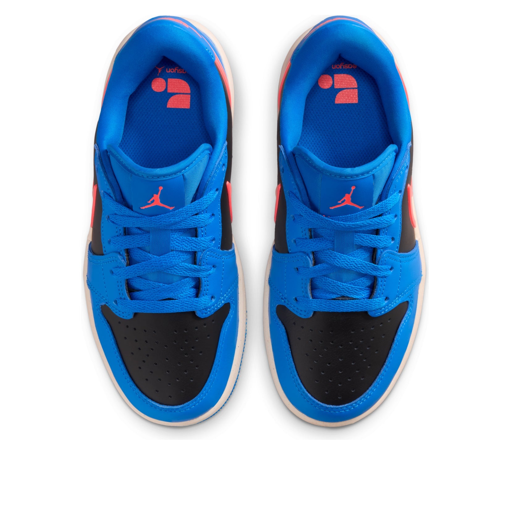 (GS) Air Jordan 1 Low RM 'Photo Blue Silver Hot Lava'  HQ2024-400