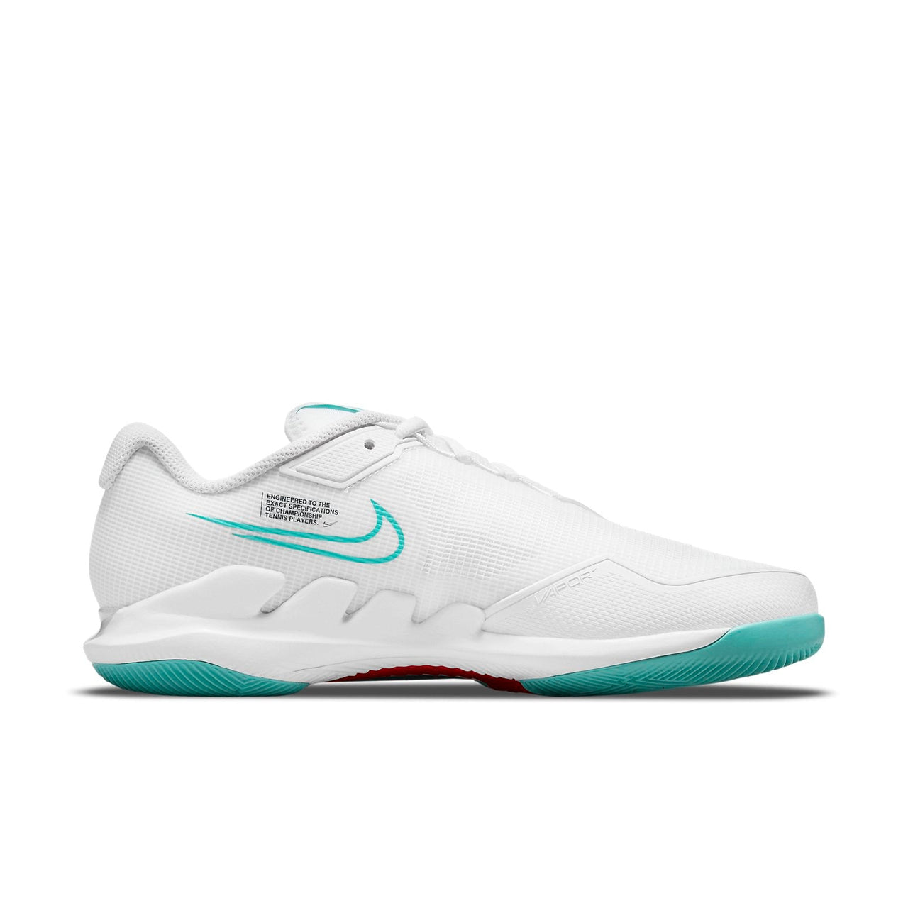 (WMNS) Nike Court Air Zoom Vapor Pro 'White Teal' CZ0222-136