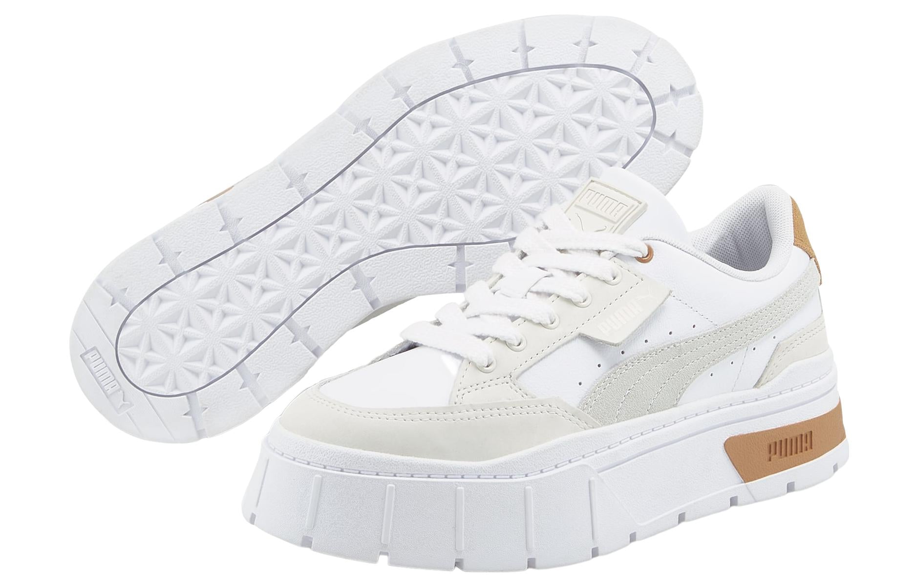 (WMNS) PUMA Mayze Stack Luxe 'Frosted Ivory White' 389853-05