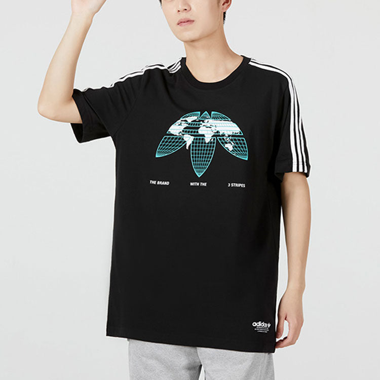 adidas originals Graphics United T-shirt 'Black' HF4906