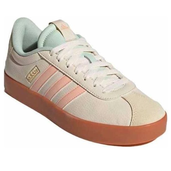 (WMNS) adidas VL Court 3.0 'Cream White Pink' JP5348