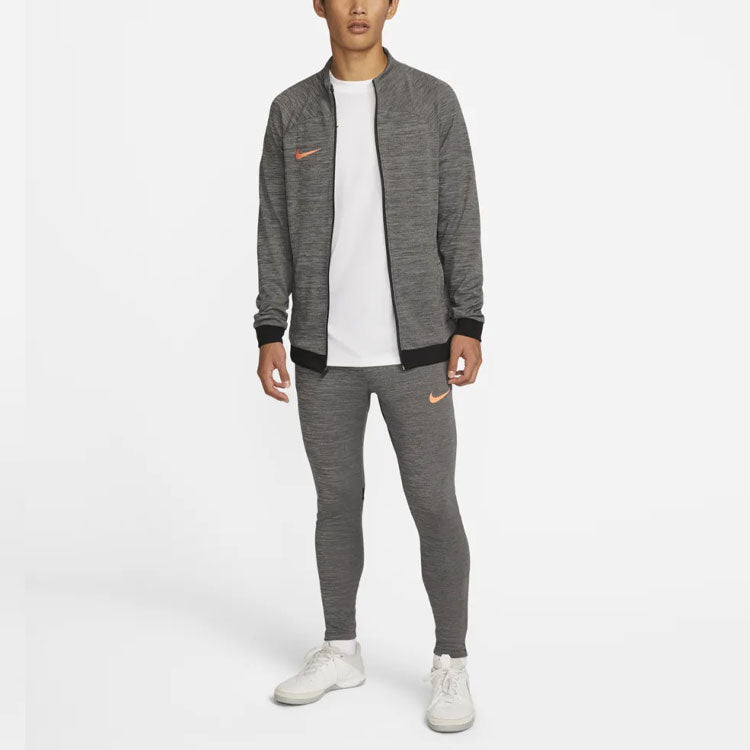 Men's Nike Logo Elastic Waistband Contrasting Colors Sports Pants/Trousers/Joggers Gray DQ5058-010