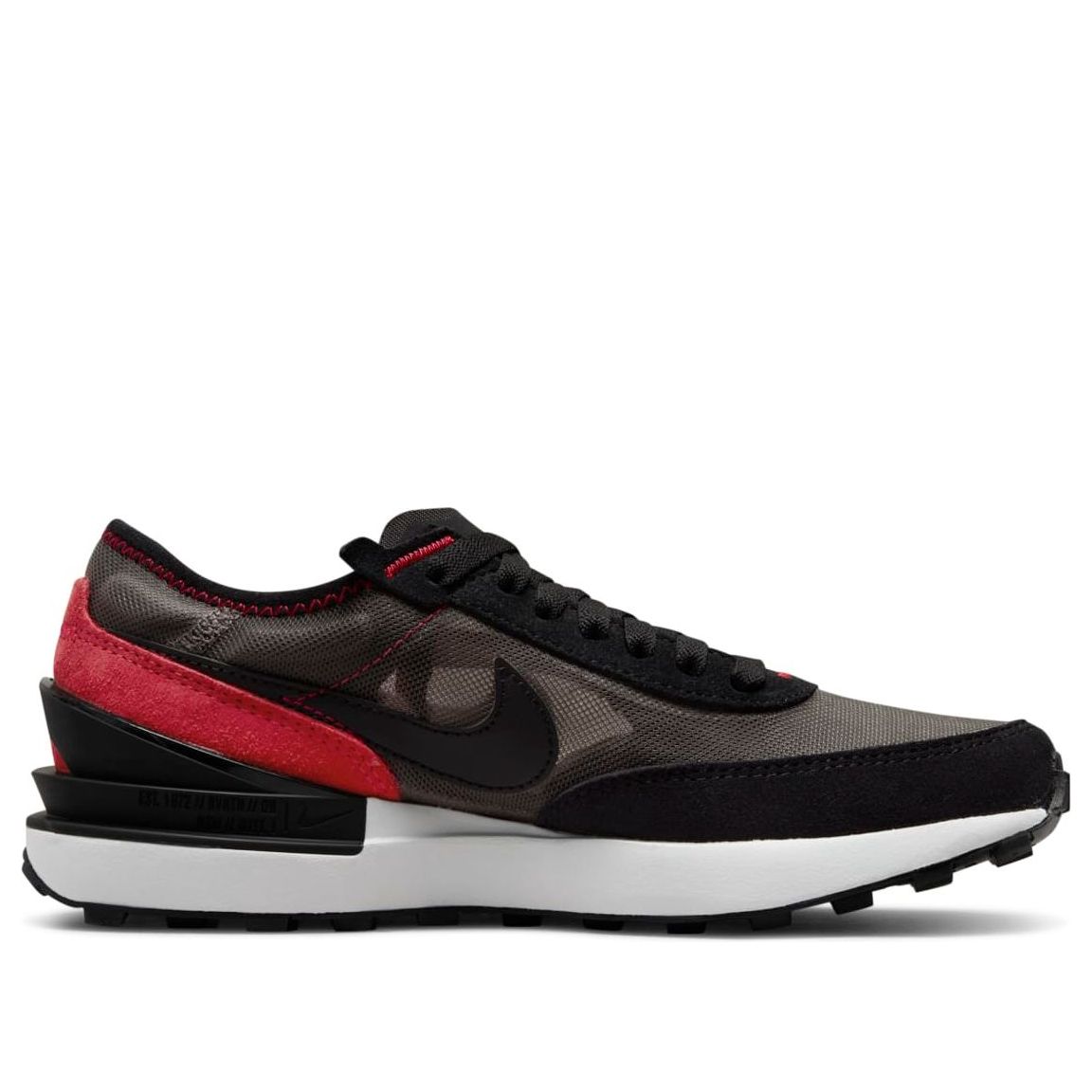 (GS) Nike Waffle One 'Flat Pewter Siren Red' DC0481-006