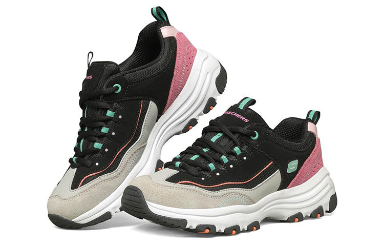 (WMNS) Skechers I-Conik Low-Top Sneakers Green/Black 88888279-GRBK