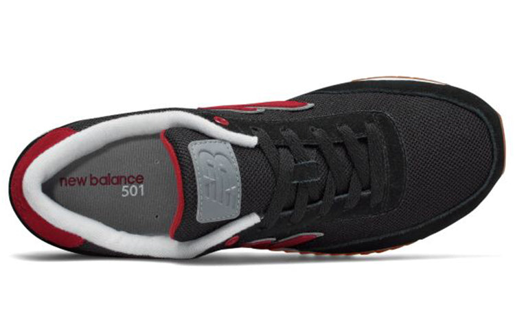 New Balance 501 Ripple Sole 'Black Red' MZ501RPC