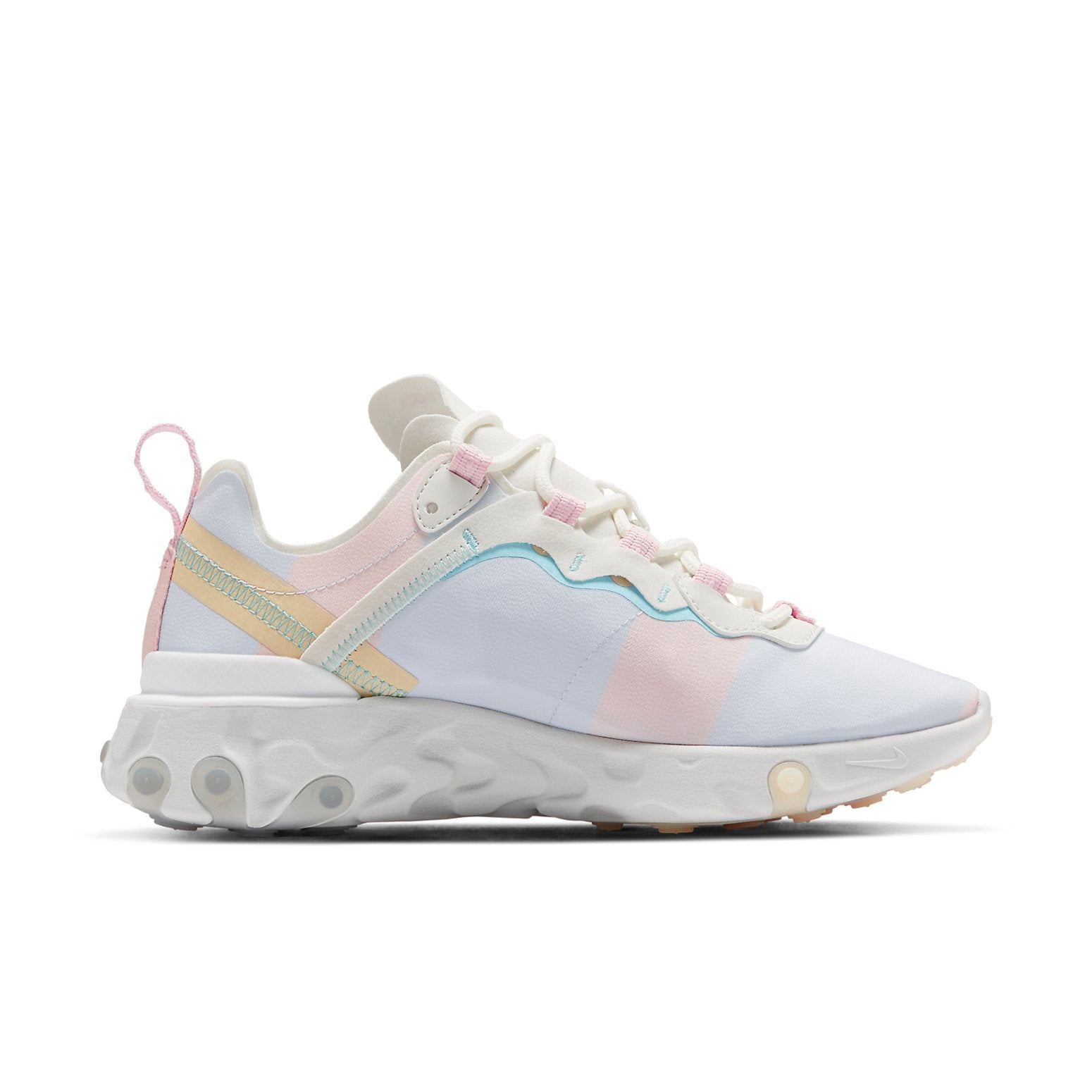 (WMNS) Nike React Element 55 Light Blue Pink DB5926-011