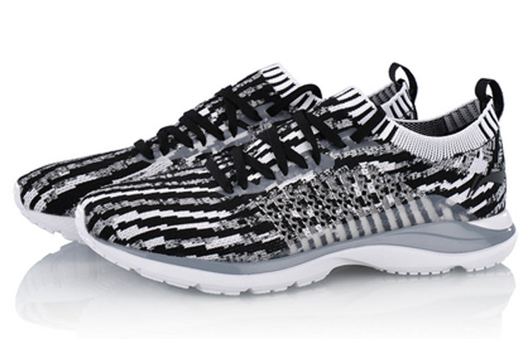 (WMNS) Li-Ning Super Light XV 'Black White Pattern' ARBN016-9
