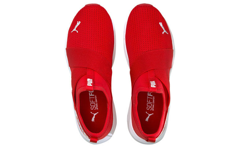 (WMNS) PUMA Prowl Slip On Red/White 193078-06