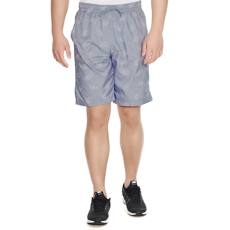 Men's Nike Sportswear Printing Gray Shorts AQ4805-012