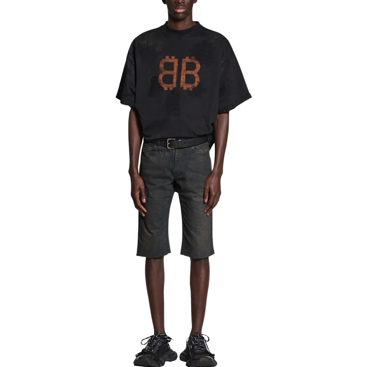 Balenciaga Slim Shorts 'Havana' 753212TOW532150