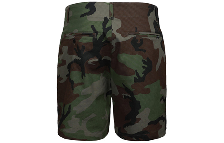 Nike Sb Flex Camouflage Skateboard Shorts Olive Green CK1103-222