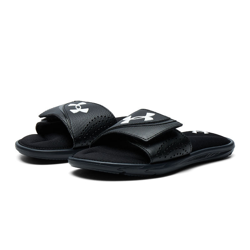 (GS) Under Armour Ignite 6 Slide 'Black' 3022728-001