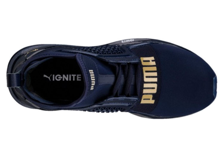 (WMNS) PUMA Ignit Low-Running Shoes Blue 189643-01