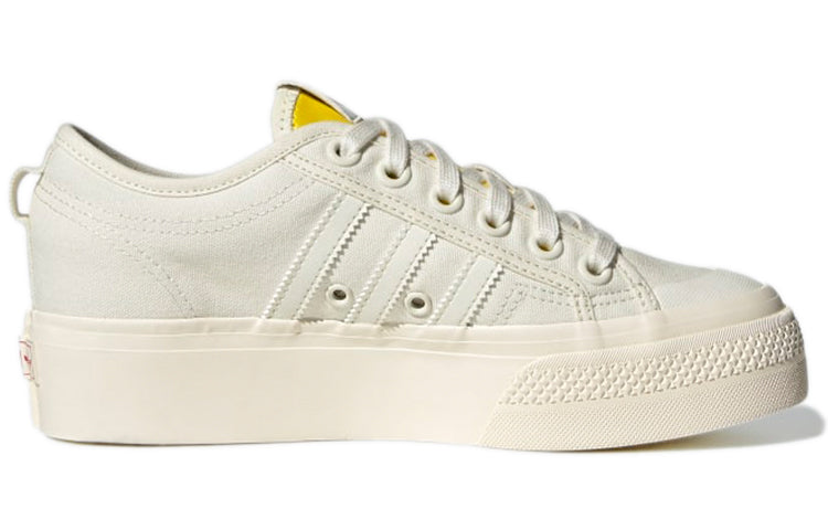 (WMNS) adidas Nizza Platform 'Off White' GY1339