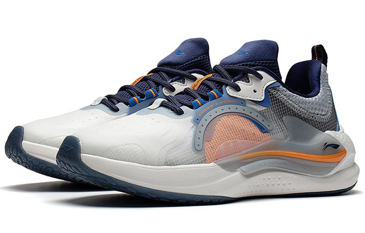 Li-Ning Spark 3 'White Blue Purple' AGLS061-4
