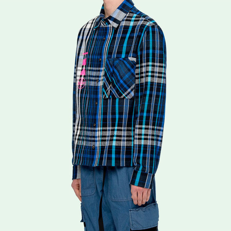 Off-White Fw19 Mariana De Silva Check Shirt OMGA060E19E230053088