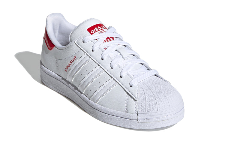 (GS) adidas x 032c Superstar J 'White Scarlet' FW0817
