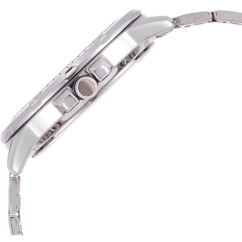 CASIO Stainless Steel Strap Unisex Mens Silver Analog MTP-VD01D-7E