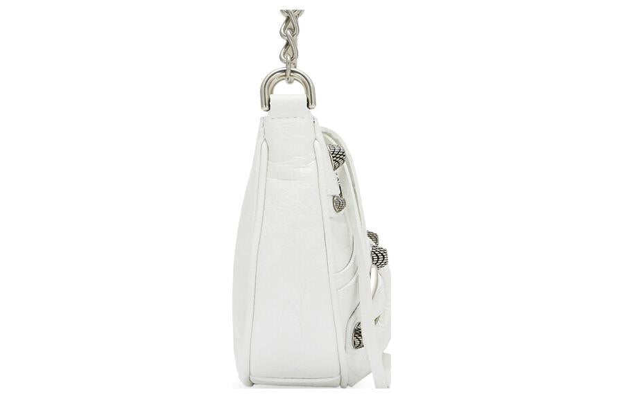 (WMNS) Balenciaga Le CagoleLe Cagole Mini Bag With Chain 'White' 6958141VG9Y9104
