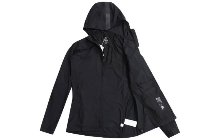 adidas Marathon Translucent Running Jacket 'Black' H59938