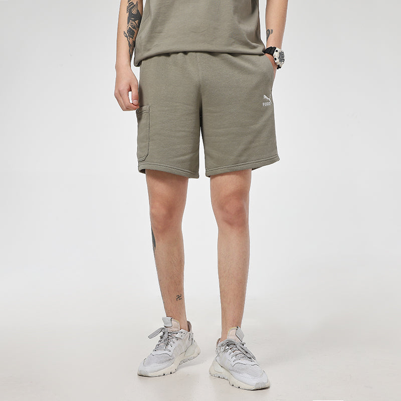 PUMA Classics 8-inch shorts 'Olivegreen' 532634-73