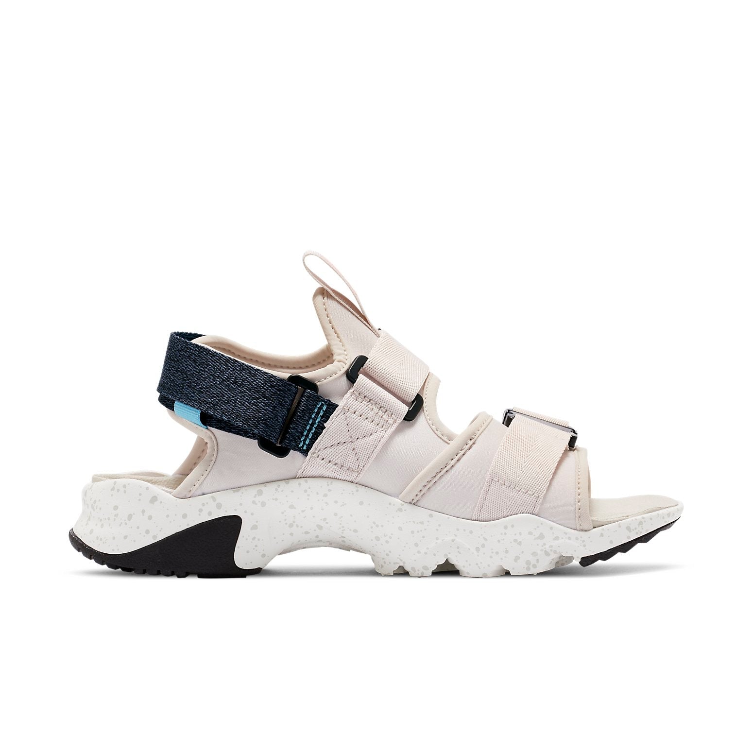 (WMNS) Nike Outdoor Open Toe Sports Sandals Beige 'Desert Sand Lagoon Pulse Black' CV5515-004