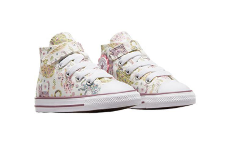 (TD) Converse All Star 1V Hi 'White Cat' A05235C
