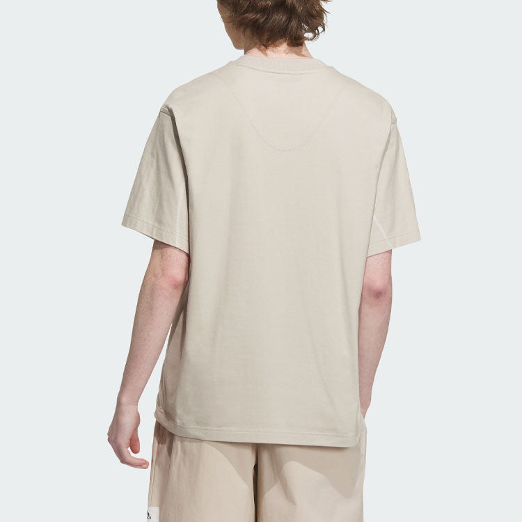 adidas Sportswear Lounge Graphic T-Shirts 'Beige' IP4978