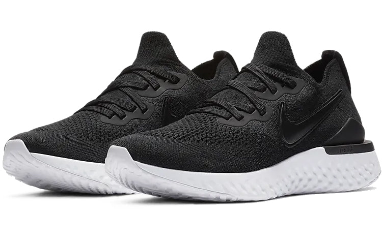 (WMNS) Nike Epic React Flyknit 2 'Black' BQ8927-002