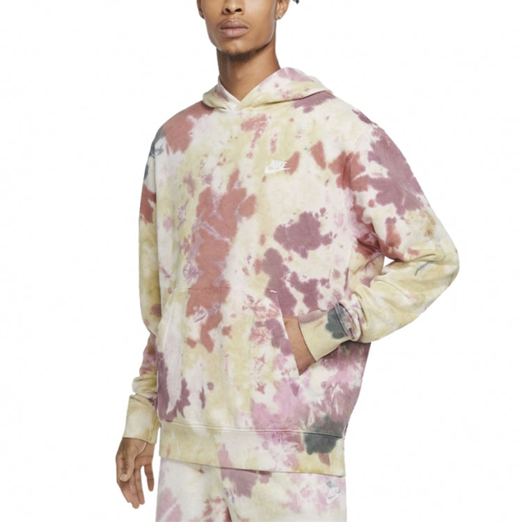 Men's Nike Chest Small Logo Tie Dye Loose Colorblock CU4345-638