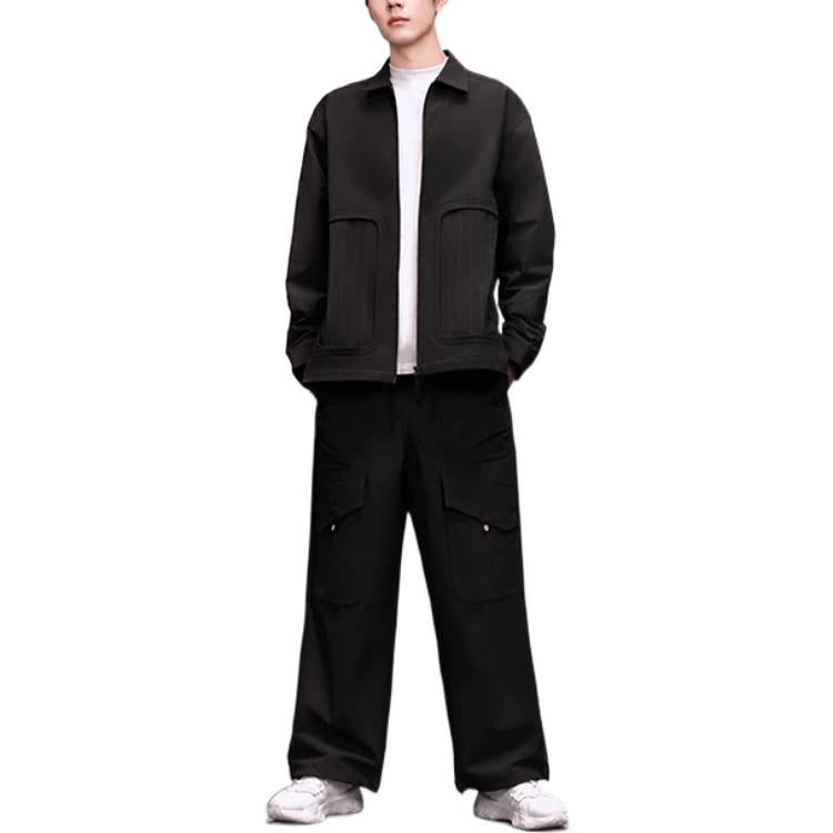 Li-Ning x Jackie Chan Kung Fu Jacket 'Black' AFDT109-3