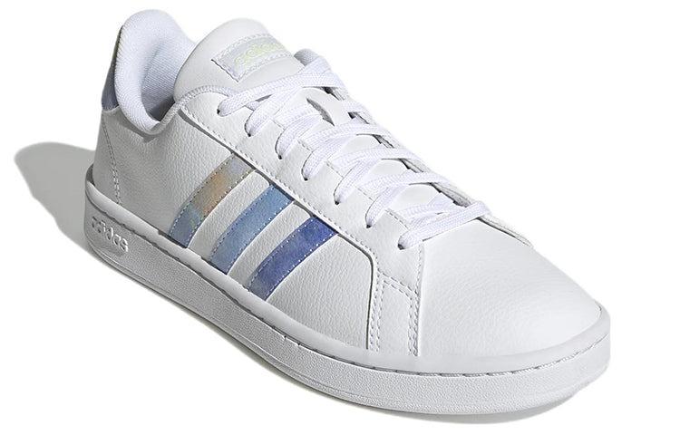 (WMNS) adidas Grand Court Cloudfoam 'White Almost Lime' GY9409