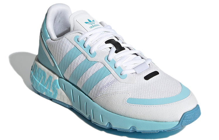 (WMNS) adidas ZX 1K Boost 'Bold Logo Graphic - Hazy Sky' FX6864