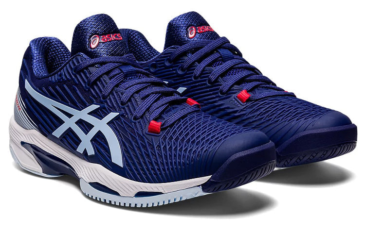 (WMNS) ASICS Solution Speed FF 2 'Dive Blue Soft Sky' 1042A136-404