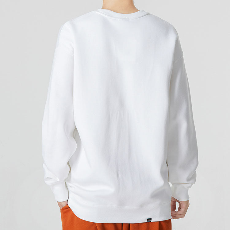 PUMA Tennis Club Graphic Long Sleeve Tee 'White' 538658-02