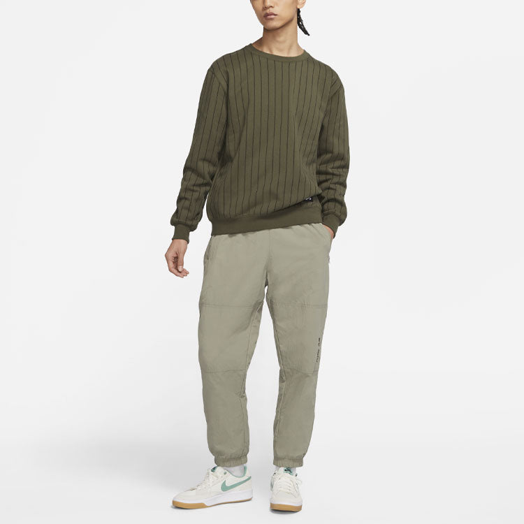 Nike Unisex SB Skateboard Round-neck Sweatshirt Green DH2637-325