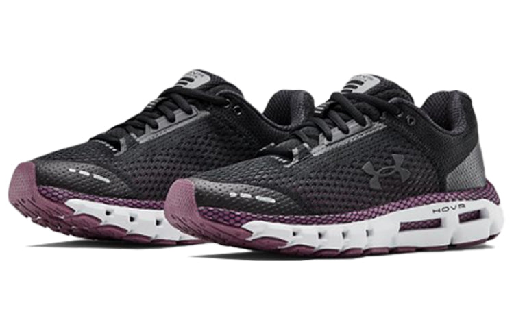 (WMNS) Under Armour Hovr Infinite 'Black Purple' 3021396-500