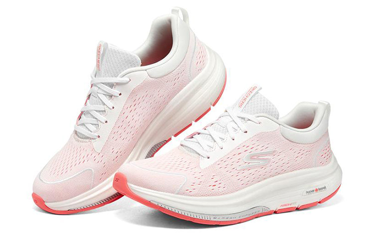 (WMNS) Skechers Go Walk Workout Walker 'Outpa - White Hot Coral' 124933-WCRL