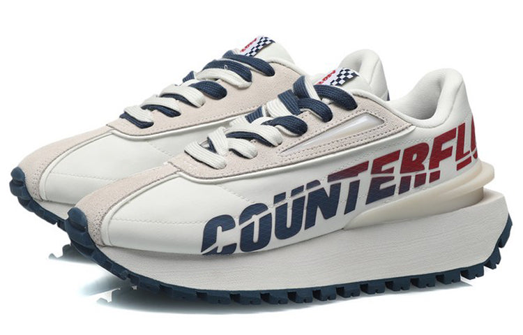 (WMNS) Li-Ning Counterflow 'White Blue Red' AGCQ502-4