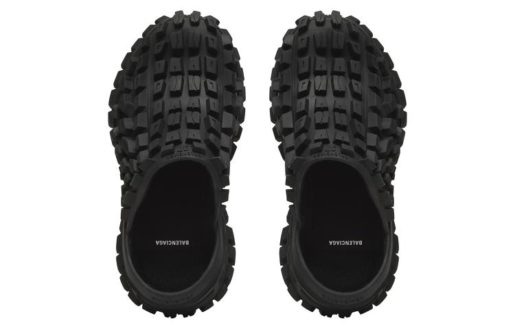 (WMNS) Balenciaga Defender Clogs 'Black' 735250W3CV21000