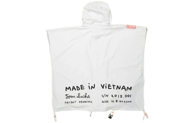 Nike x Tom Sachs Exploding Poncho 'White' BV3944-100